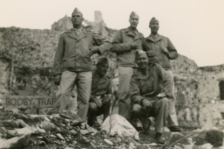 Robert-Silverman-Monte-Cassino-June-1944