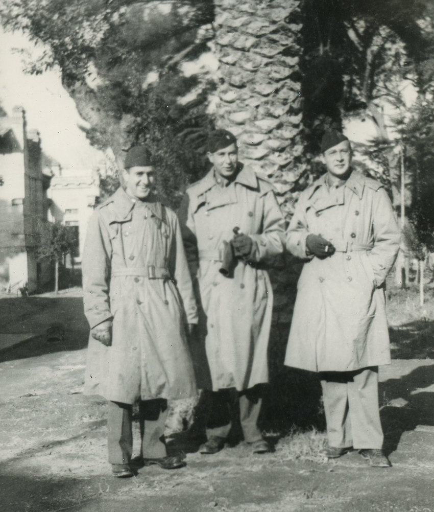 Weiner-Album-070-Cpt-Weiner-Maj-Warren-&-unidentified