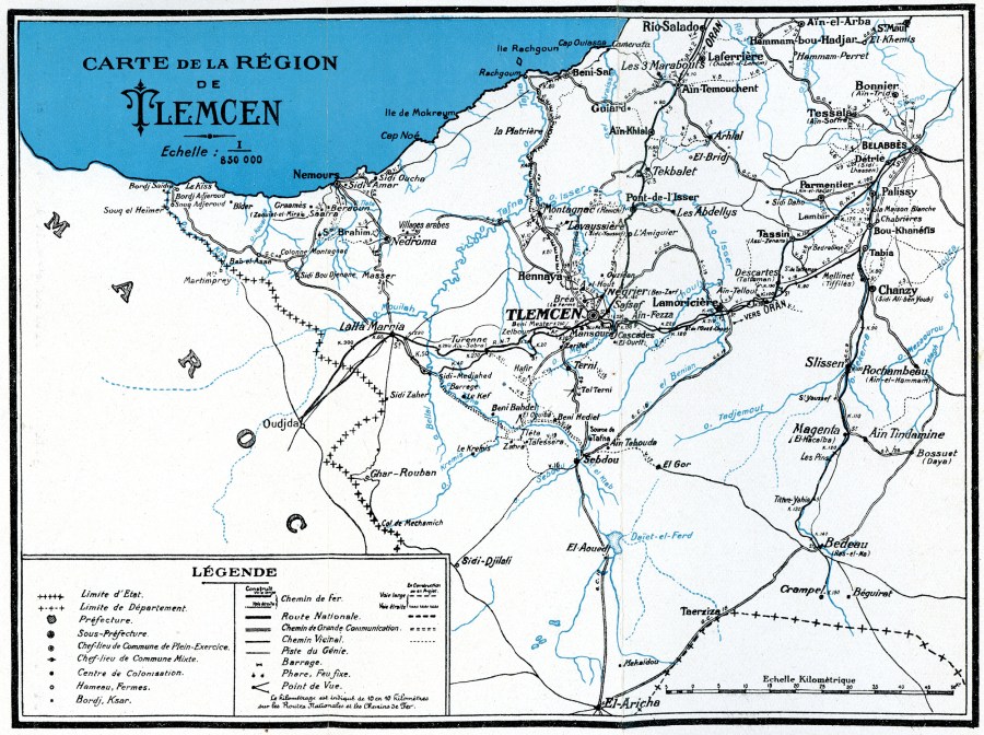 Griffin-Collection-Tlemcen-Map