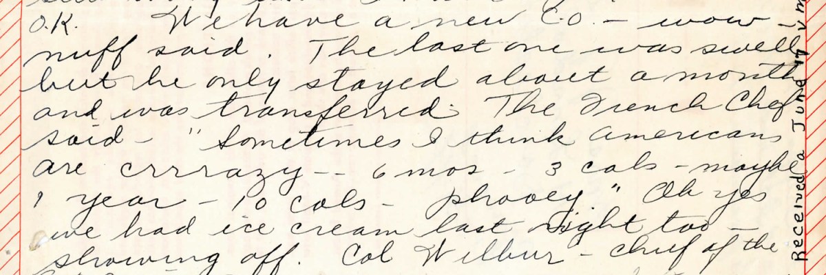 Letters from the Alice Griffin Collection: Part II (May & June&nbsp;1943)